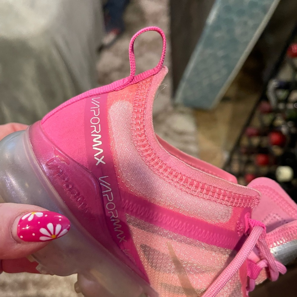 Nike Pink Women's VaporMax Sneakers - Picture 4 of 9